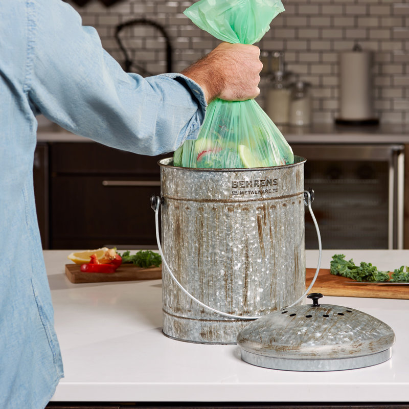 Behrens Compost Pail, 4 Gallon & Reviews Wayfair